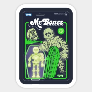 Retro Bones Toy Sticker